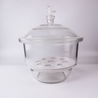 Эксикатор вакуумный Labdevices 1-300 мм, 300 мм, с краном, светлое стекло