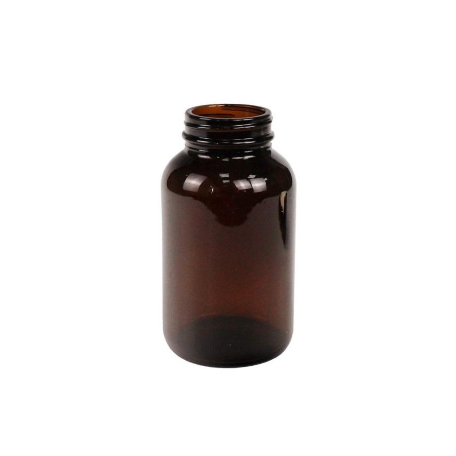 Флакон для таблеток Labdevices-150, на 150 мл, темное стекло, винтовое горло GPI45-400, без крышки, 51 шт/упак