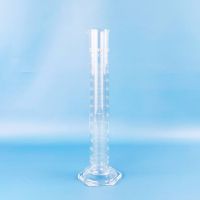 Цилиндр мерный Labdevices 1-250-2, 250 мл, с носиком, стекло, градуированный, со стеклянным шестиугольным основанием