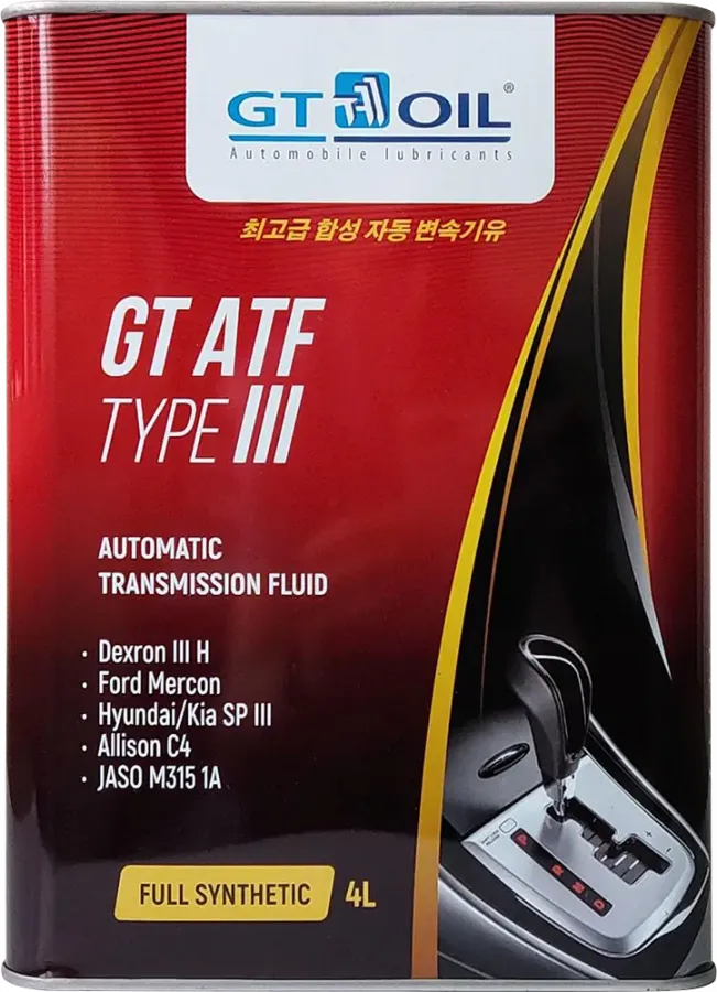 GT Oil ATF Type III, 4л