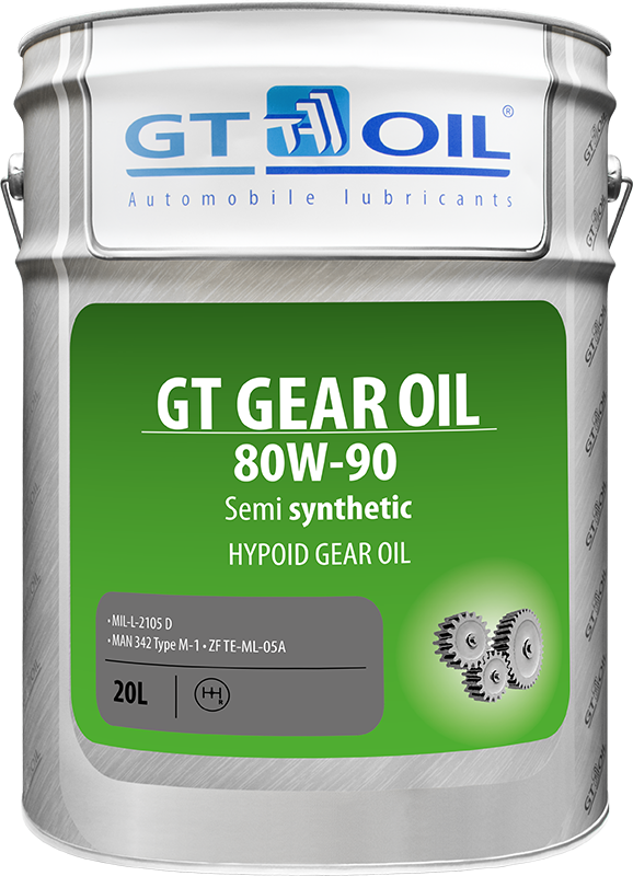 GT Oil Gear Oil GL-4 80W-90, 20л