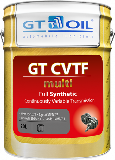 GT Oil ATF CVTF Multi, 20л