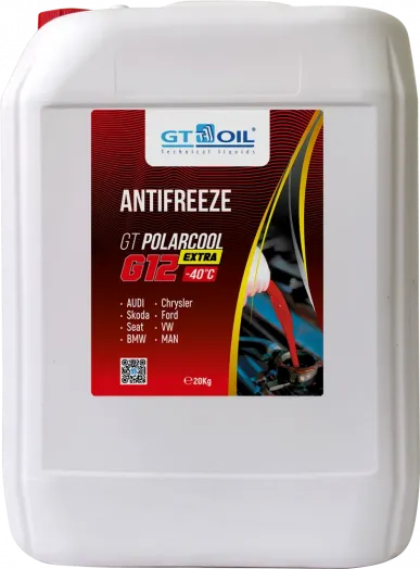 GT OIL Polarcool Extra Antifreeze G12, 20 л