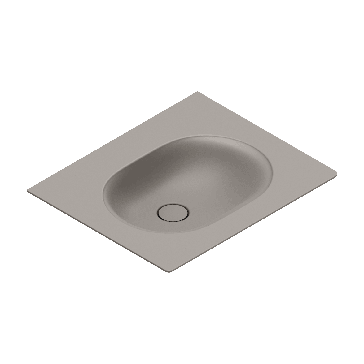 Раковина Catalano Sfera 0520760032 75x50 см без отверстий цвет tortora цена от 83 400 ₽ Фото Раковина Catalano Sfera 0520760032 75x50 см без отверстий цвет tortora