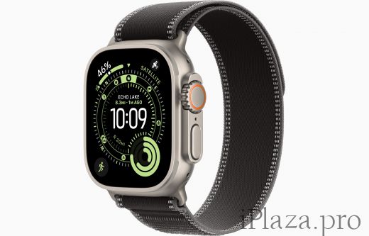 Apple Watch Ultra 3, 49 мм, Natural Titanium, Trail Loop