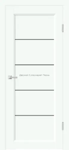 Межкомнатная дверь STYLE 1 со стеклом, покрытие EMALUX