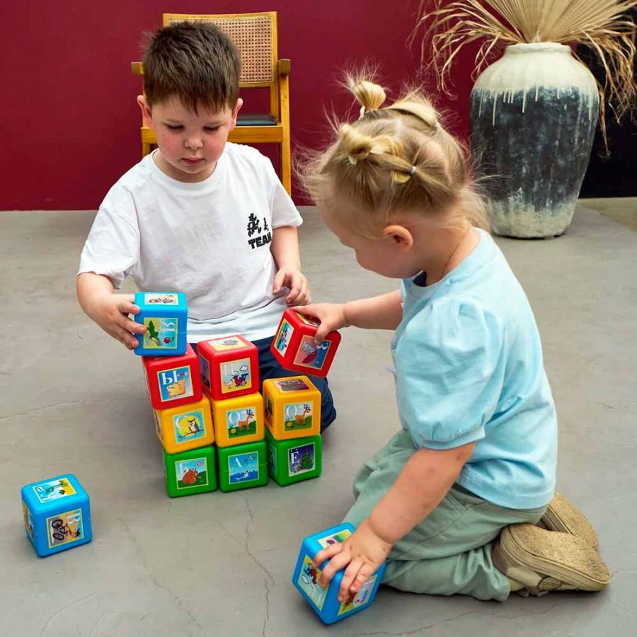 Набор Кубики "Азбука" 8 деталей