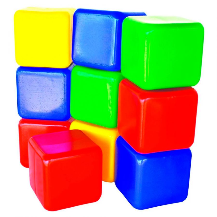 Набор "Кубики" 10 деталей