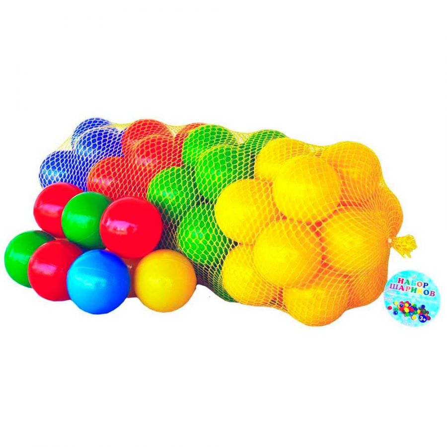 Набор шариков  35  шт. (D=8cm)
