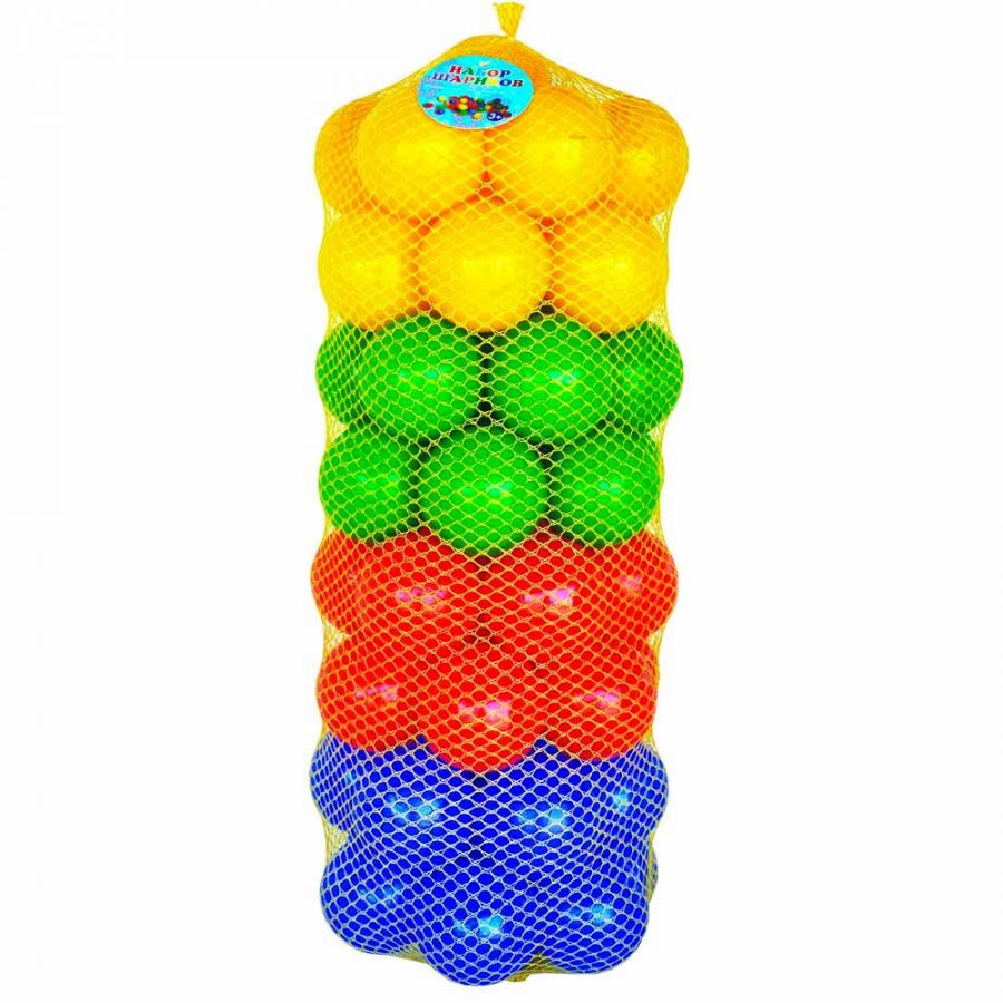 Набор шариков  56  шт. (D=8cm)