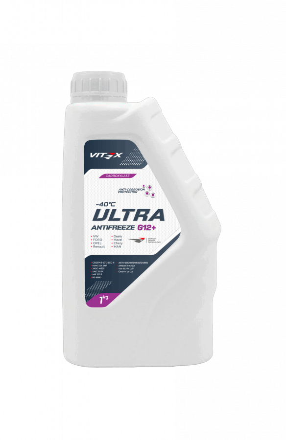 Антифриз Vitex G 12+ Ultra G, 1кг