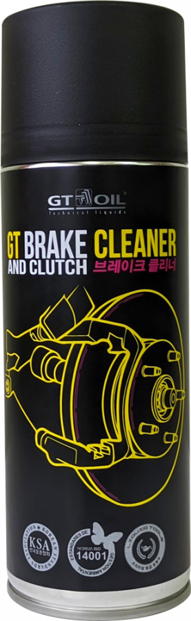 Очиститель тормозов и механизмов сцепления GT Oil Brake and Clutch Cleaner, 0,52л