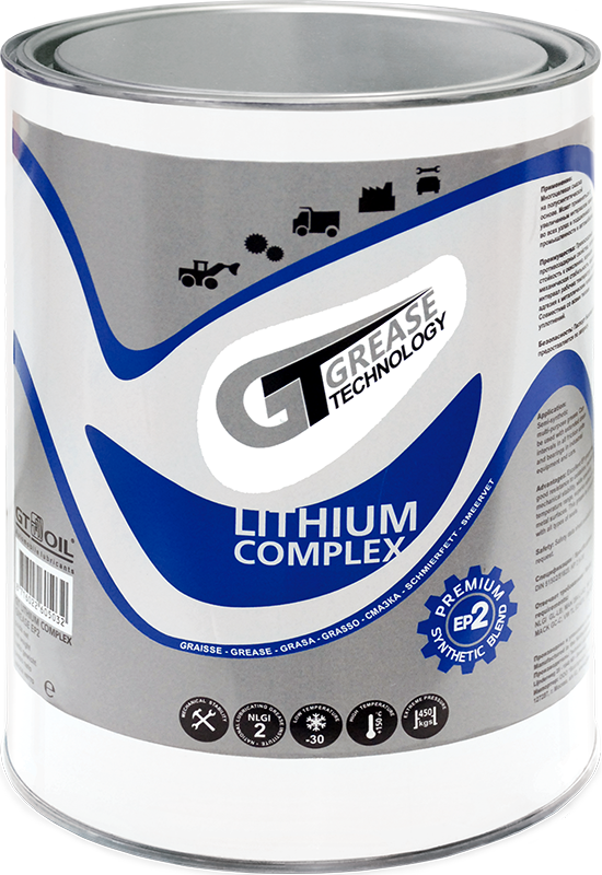 GT Oil Lithium Complex Grease HT, 4л
