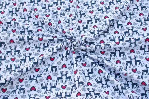 РИБАНА С ЛАЙКРОЙ НАЧЕС ПРИНТ RV 2678-03 белый