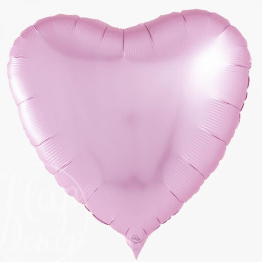 Шар сердце "Розовый"