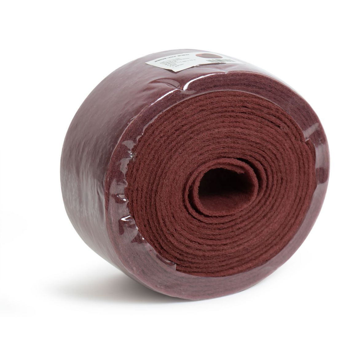 Sandwox PREMIUM SCUFF рулон на нетканной основе, оксид алюминия,  115мм*10м Fine P360 (красный)