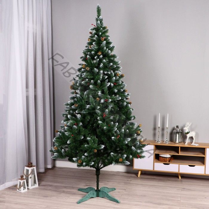 Искусственная ёлка с шишками «Кармен», 270 см, ПВХ ветки отгибаются