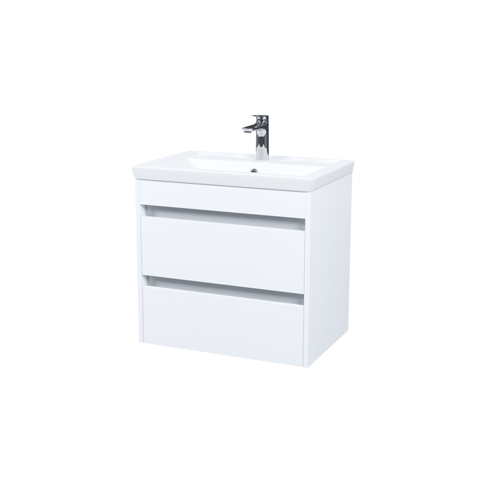 Тумба с умывальником, подвесная, 60 см, белый, Zodiac X, IDDIS, ZDX60W0i95K