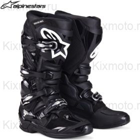 Мотоботы Alpinestars Tech 7 S25, чёрные
