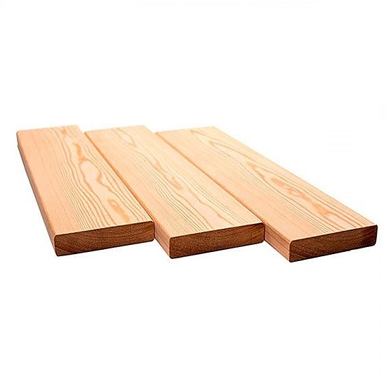 Палубная доска из лиственницы 27*140 мм сорт: Б