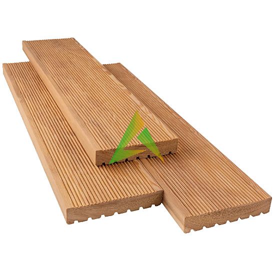 Террасная доска из лиственницы 27*140 мм сорт: А