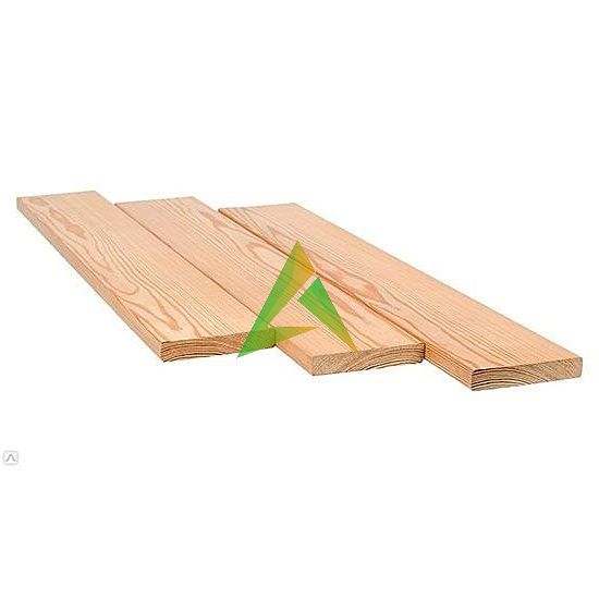 Планкен прямой из лиственницы 20*120 мм сорт: Б
