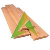 Планкен скошенный из лиственницы 20*120 мм сорт: Б