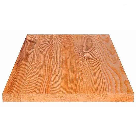 Мебельный щит из лиственницы 40x500 мм сорт Экстра