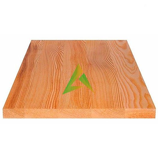 Мебельный щит из лиственницы 40x500 мм сорт Экстра