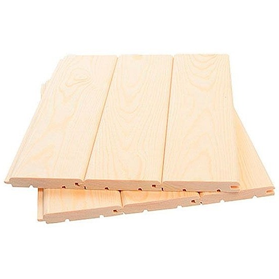 Вагонка штиль из Ангарской сосны сорт: Прима