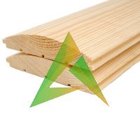 Блок хаус из Ангарской сосны 140*33 мм Сорт: Прима