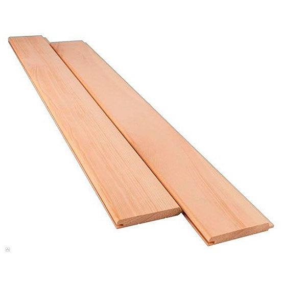 Вагонка штиль из сибирского кедра 14*140 мм Прима