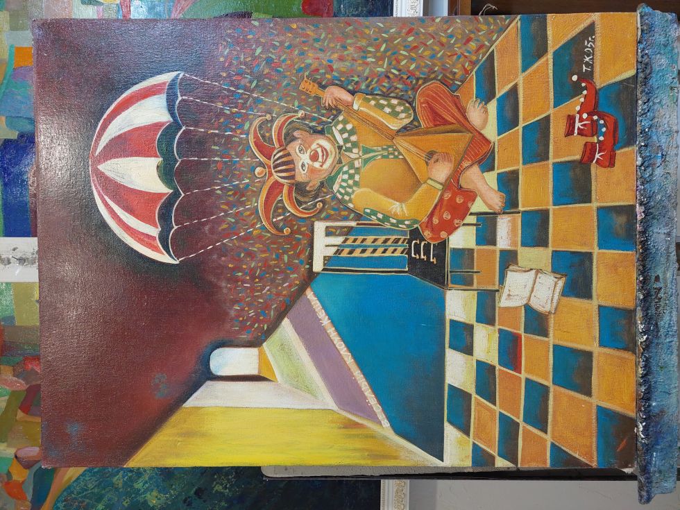 картина "Клоун Кеша"