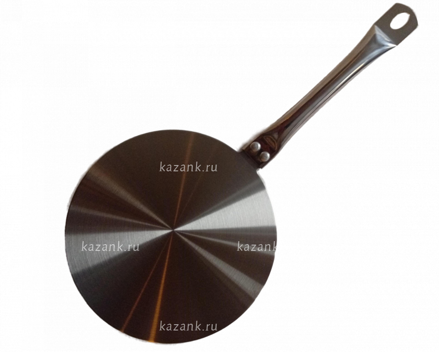 Адаптер для индукционной плиты из нержавеющей стали 24 см.