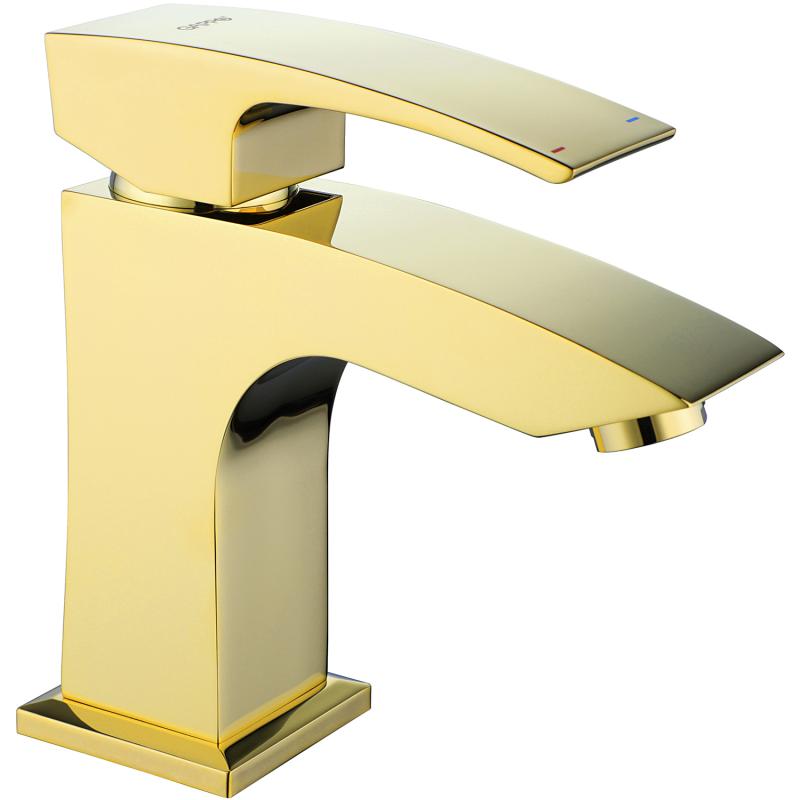 GAPPO | Əlüzyuyan Kranı Qızılı Rəng, latun