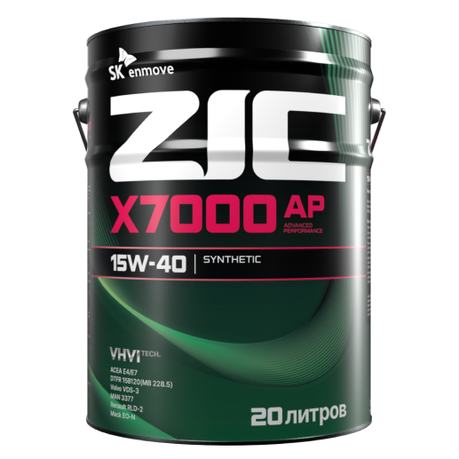 ZIC X7000 AP 15W-40, 20л