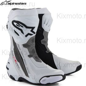 Мотоботы Alpinestars Supertech R Vented, белые