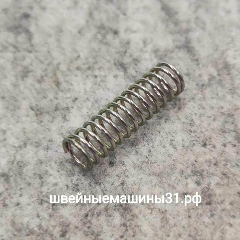 Пружина механизма подъёма лапки Juki 735 и др. Диаметр внешний 9,5 мм; длина 33 мм.     Цена 200 руб.