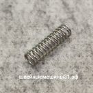 Пружина механизма подъёма лапки Juki 735 и др. Диаметр внешний 9,5 мм; длина 33 мм.     Цена 200 руб.