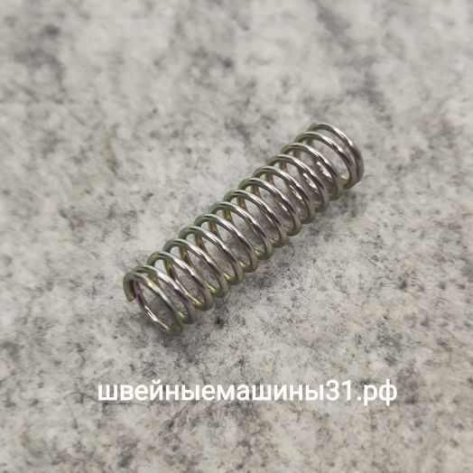 Пружина механизма подъёма лапки Juki 735 и др. Диаметр внешний 9,5 мм; длина 33 мм.     Цена 200 руб.