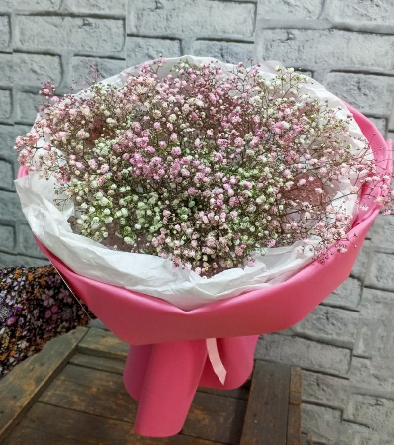 WOW-БУКЕТ из гипсофилы