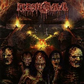 FLESHCRAWL - As Blood Rains from the Sky... We Walk the Path of Endless Fire 2000