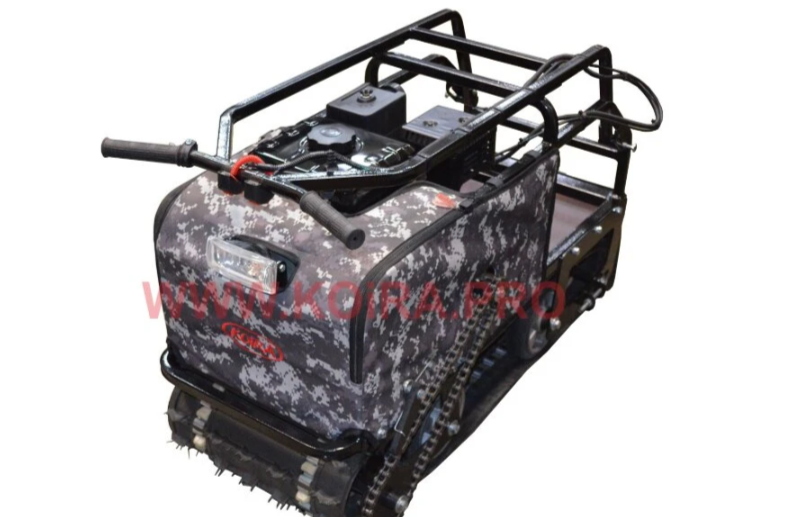 Мини мотобуксировщик КОЙРА "Вжик" (107 см) 7 л/с с ручным стартером