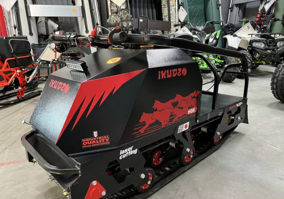 Мотобуксировщик IKUDZO 1450/500 K15 (Lifan, loncin, ZongShen)"УЦЕНЕНКА"