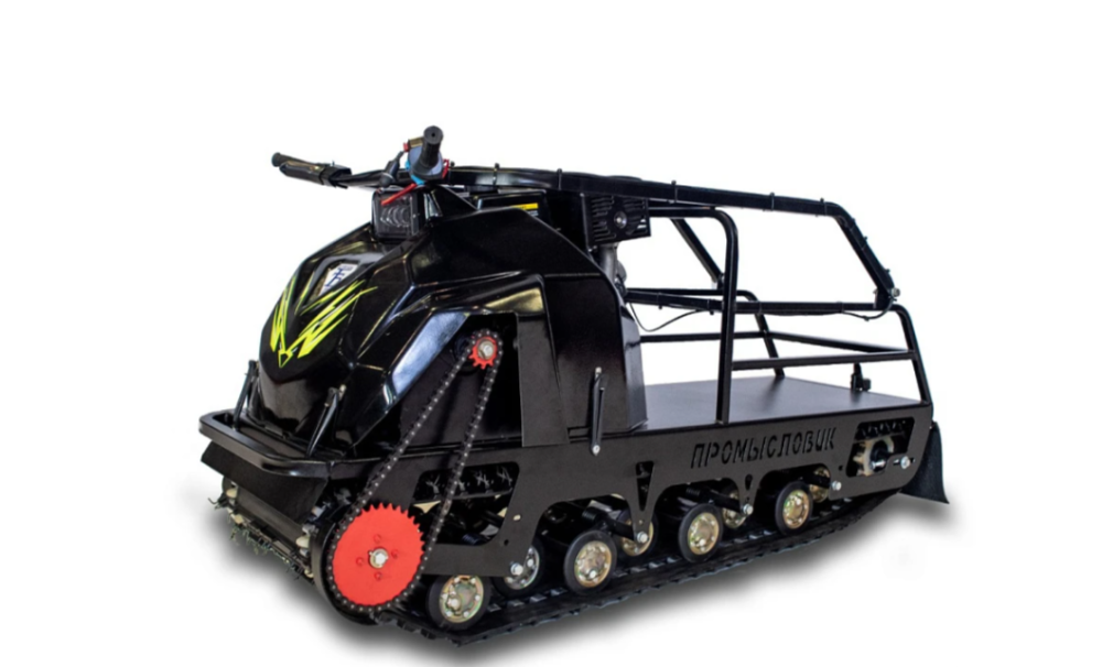 Мотобуксировщик БУРЛАК-M2 LFK 9 л.с. с эл/зап (передний привод, катки)