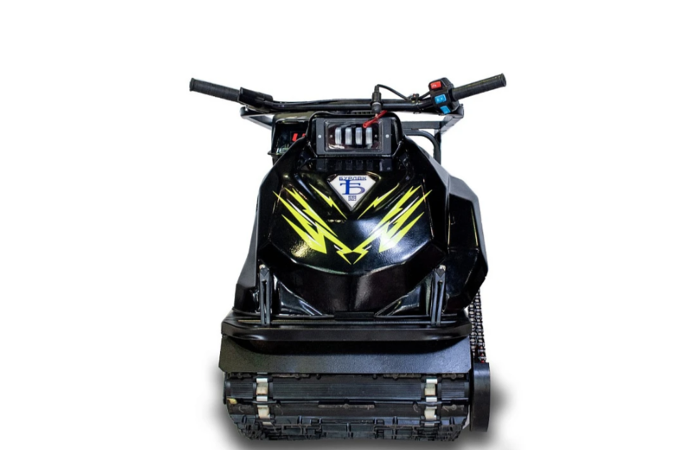 Мотобуксировщик БУРЛАК-M2 LFS 13 л.с. с эл/зап (передний привод, склизы)