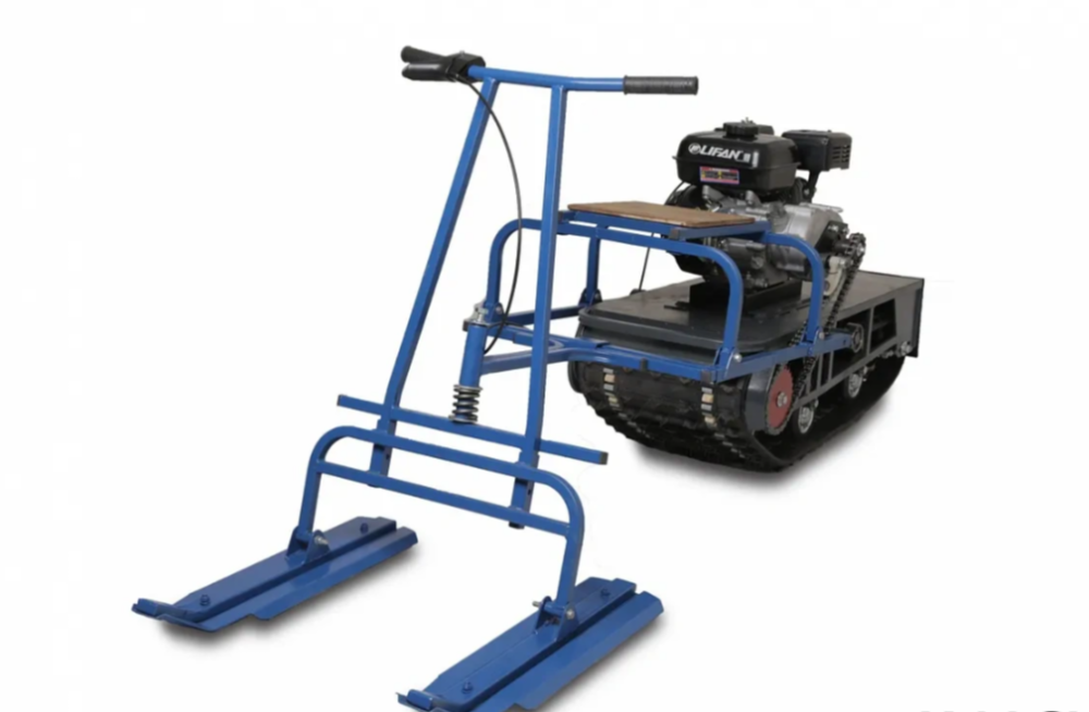 Мотобуксировщик ВЕПС «РИКША» С ЛЫЖНЫМ МОДУЛЕМ 8.5 л.с.