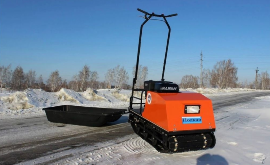 Мотобуксировщик Полкан 500К мини 9 л.с.