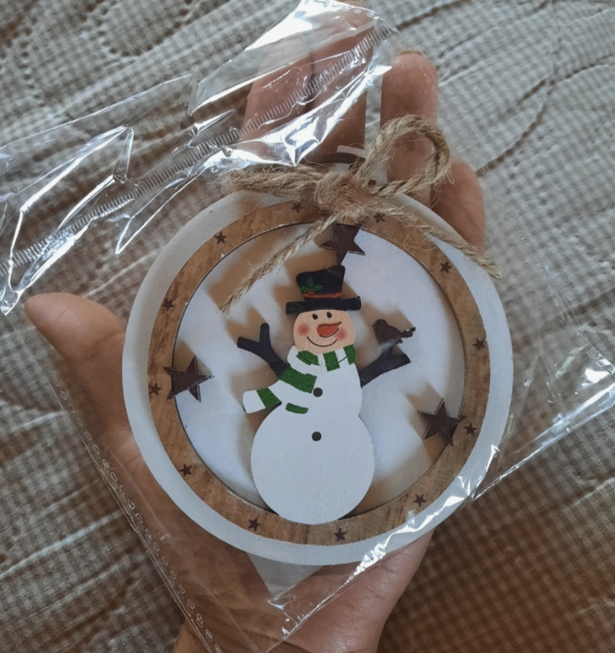 Прозрачные пакетики для новогодних игрушек