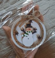 Прозрачные пакетики для новогодних игрушек